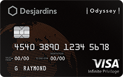 Desjardins Odyssey Visa Infinite Privilege